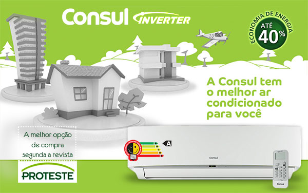 Consul - Eleito o melhor Ar Condicionado Split da Categoria