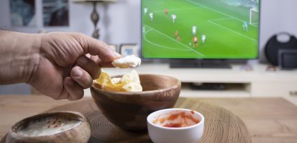 petiscos para assistir futebol