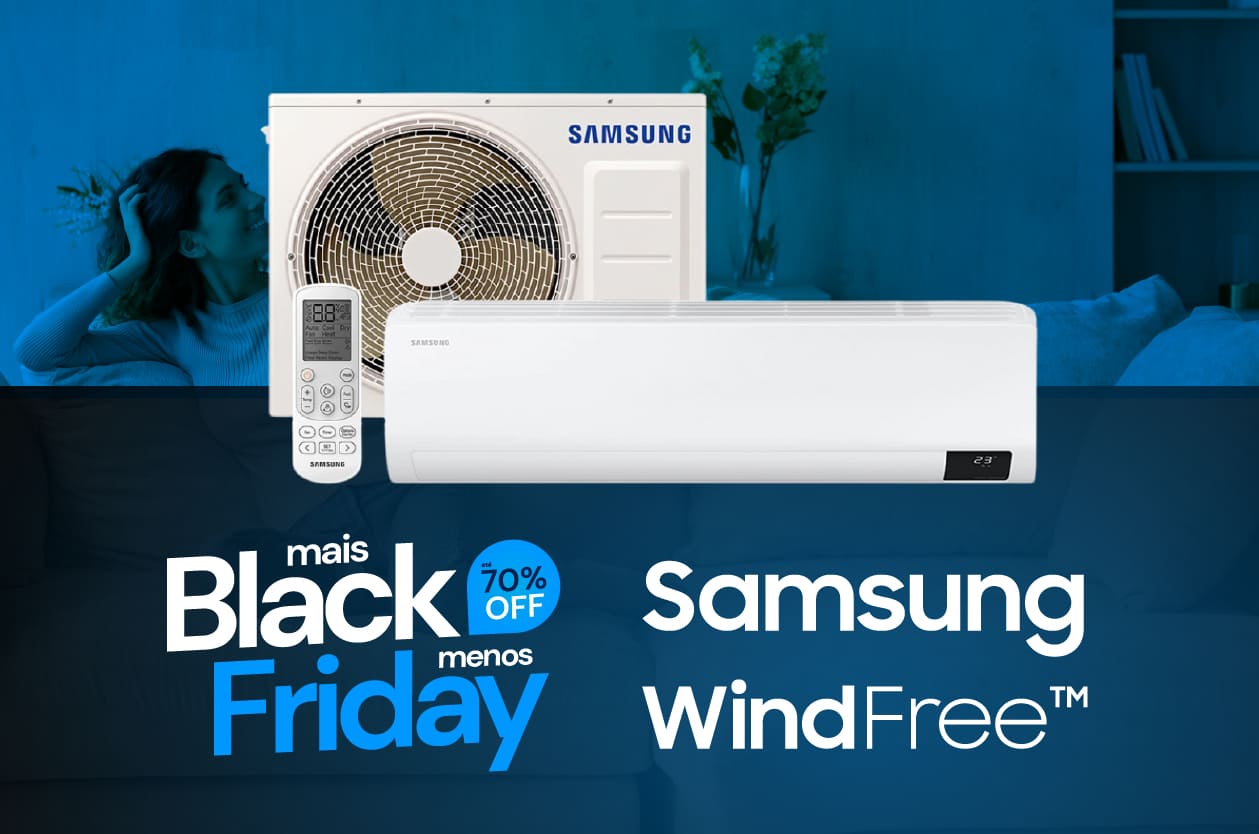 Inverter Samsung WindFree Connect black friday