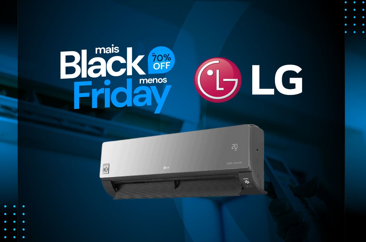 LG Inverter em oferta na Black Friday WebContinental